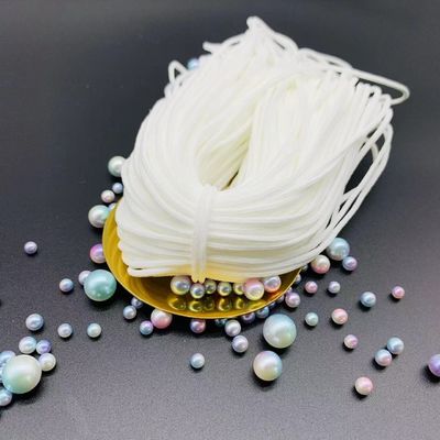 Masker Wajah Bedah Lingkaran Telinga Elastis Panjang 8 Inci 2.8mm 3.0mm
