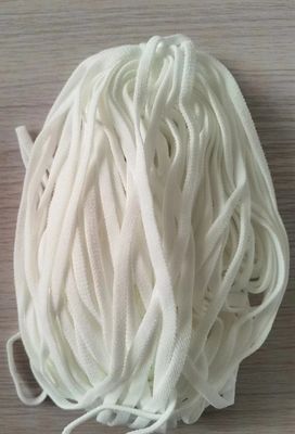 Pabrik Grosir 4MM 5MM Color Flat Elastic Disposable Polyester Earloop