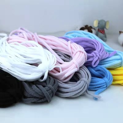 Band Lingkaran Telinga Elastis Sangat Lembut Untuk Masker Wajah Menggantung Telinga 5mm 6mm
