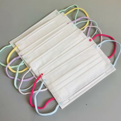 Tali Elastis Pengait Telinga Lembut Untuk Masker Wajah 5mm 6mm
