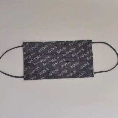 Band Tali Elastis Pengait Telinga Hitam 3mm 3.5mm 4mm Aksesori Masker Wajah