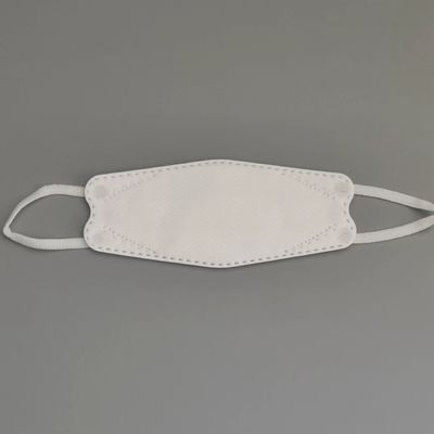 Kenakan Lembut Tali Telinga Melar Tali Pita Elastis Putih Untuk Masker Anak KF94