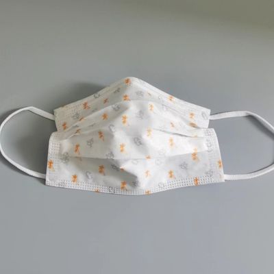 Nylon Soft Ear Loop Straps Polyester Tali Elastis Masker Sekali Pakai Bahan 6mm