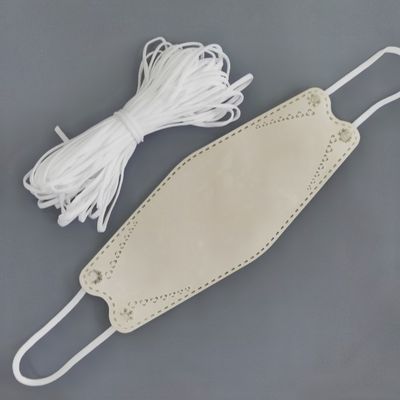 3.5mm Lembut Elastis Flat Ear Loops Band Earloop Tali Elastis Untuk Masker Wajah