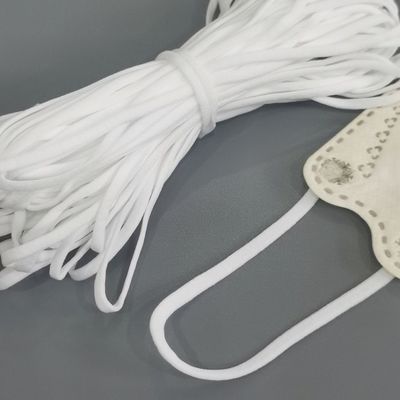 3.5mm Lembut Elastis Flat Ear Loops Band Earloop Tali Elastis Untuk Masker Wajah