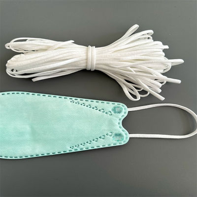 Penggantian Loop Telinga Elastis Elastis Untuk Masker Wajah Korea KF94 3.5mm 5.0mm