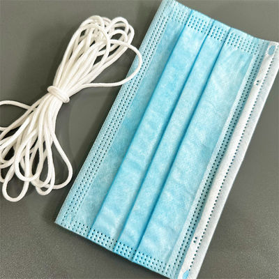 2.5mm 3mm 4mm 5mm 6mm Bulat Kecil Tali Elastis Nilon Spandex Lembut