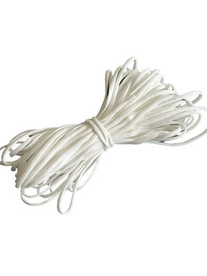 Masker Wajah N95 Pita Telinga Elastis 5mm 6mm 6.5mm 7mm